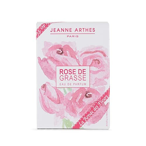 Boîte de parfum Rose de Grasse par Jeanne Arthes.