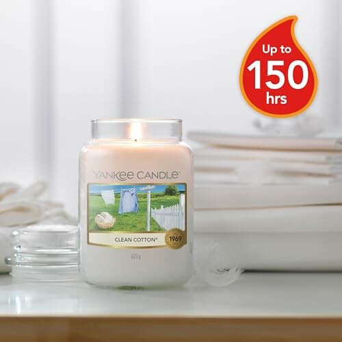 Yankee Candle Coton Fraîchement Lavé